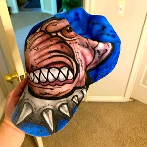 HAND CRAFTED CUSTOM STRAP BACK.